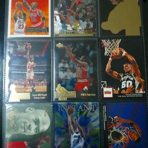 Micheal jordan lot of 9